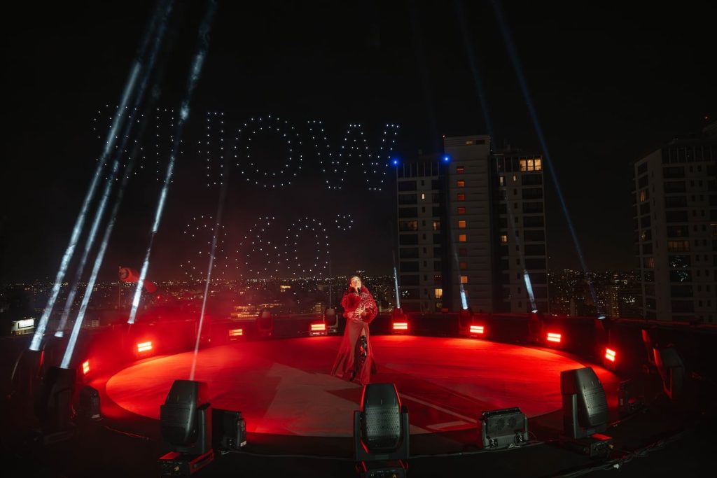 María Becerra va por un show 360° eb River (Foto: Javier Rogosky/Prensa MB)